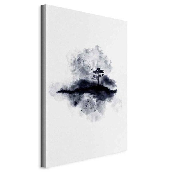 Canvas Print - Lone Tree (1 Part) Vertical