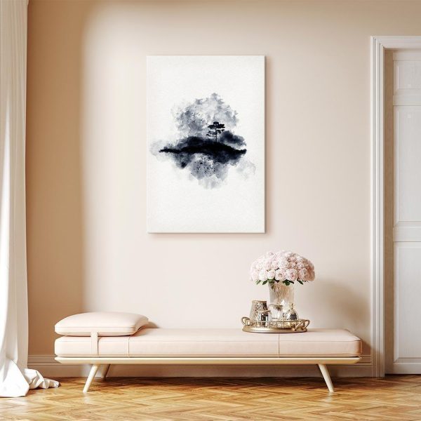 Canvas Print - Lone Tree (1 Part) Vertical