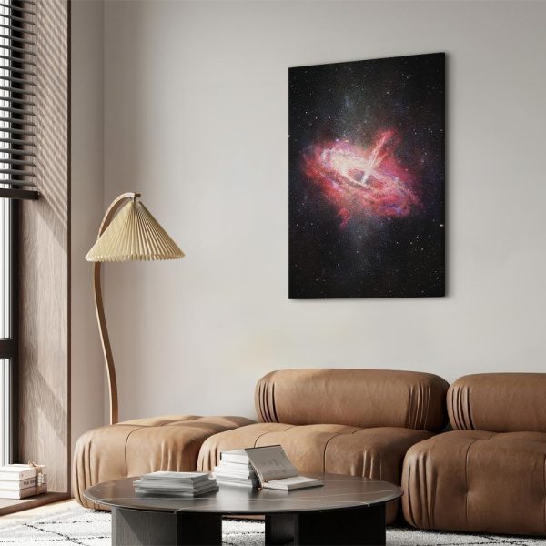 Canvas Print - Lonely Galaxy (1 Part) Vertical