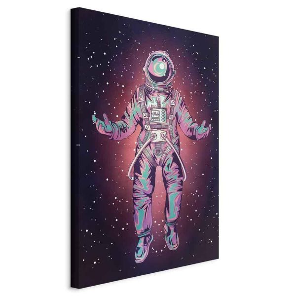 Canvas Print - Lonely Traveler (1 Part) Vertical