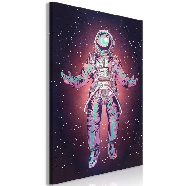 Canvas Print - Lonely Traveler (1 Part) Vertical