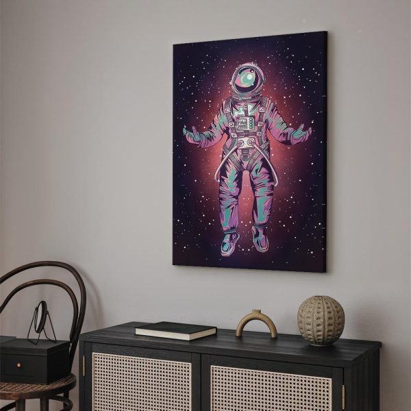 Canvas Print - Lonely Traveler (1 Part) Vertical