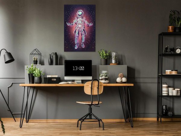 Canvas Print - Lonely Traveler (1 Part) Vertical