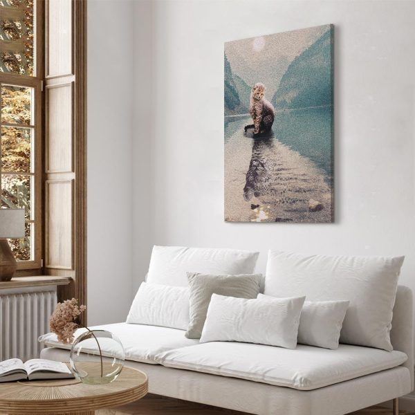Canvas Print - Longing (1 Part) Vertical - Image 3