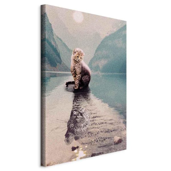 Canvas Print - Longing (1 Part) Vertical