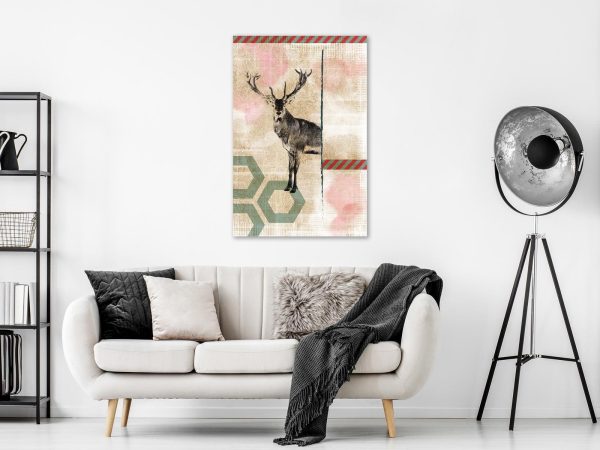 Canvas Print - Lost Deer (1 Part) Vertical - Image 2