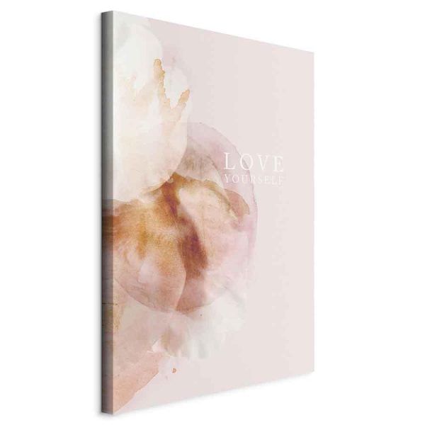 Canvas Print - Love Yourself (1 Part) Vertical