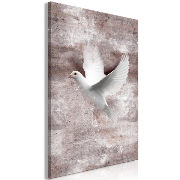 Canvas Print - Love in Flight (1 Part) Vertical