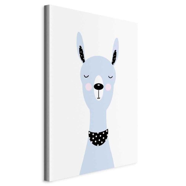Canvas Print - Lovely Llama (1 Part) Vertical