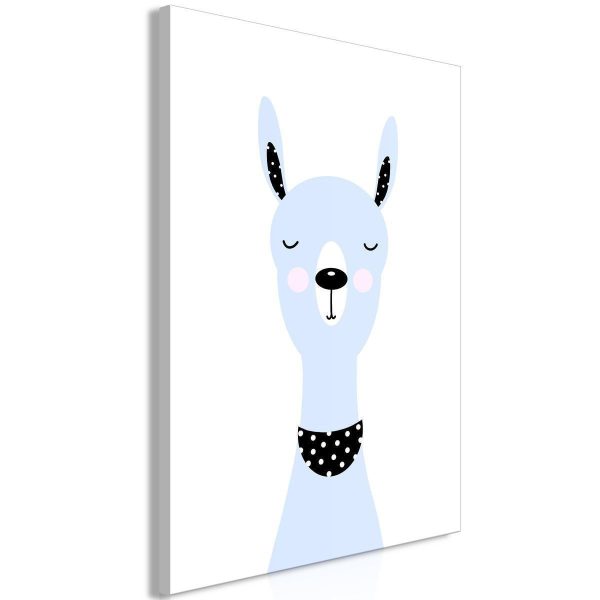 Canvas Print - Lovely Llama (1 Part) Vertical
