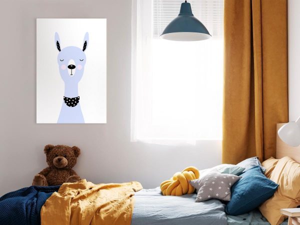 Canvas Print - Lovely Llama (1 Part) Vertical
