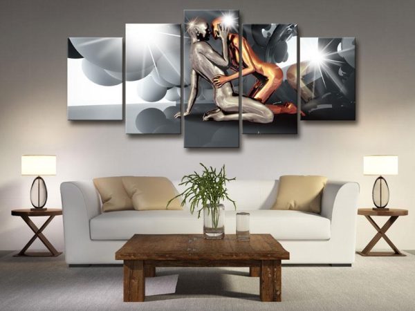 Canvas Print - Lovers of the Future - Image 2