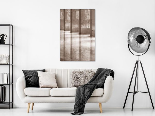 Canvas Print - Luminous Corridor (1 Part) Vertical - Image 2