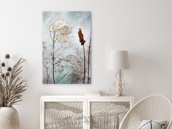 Canvas Print - Lunaria Fruits (1 Part) Vertical