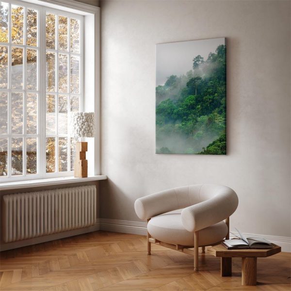 Canvas Print - Lush Forest (1 Part) Vertical
