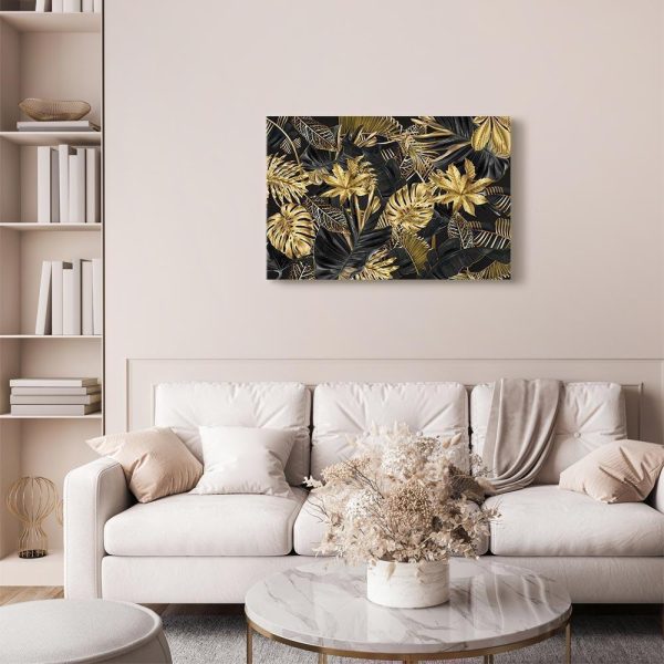 Canvas Print - Luxurious Plants (1 Part) Wide - Image 3