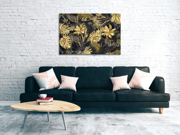 Canvas Print - Luxurious Plants (1 Part) Wide - Image 4