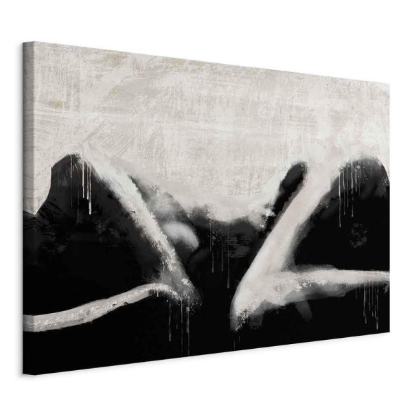 Canvas Print - Lying Beauty (1 Part) Wide