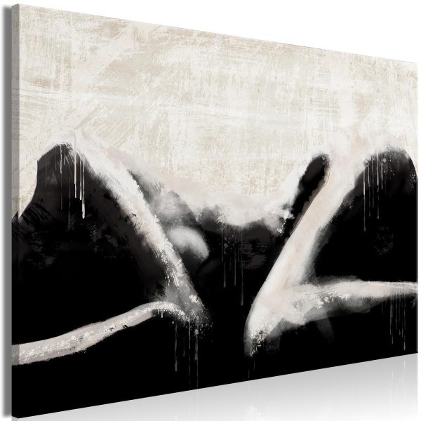 Canvas Print - Lying Beauty (1 Part) Wide