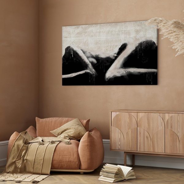 Canvas Print - Lying Beauty (1 Part) Wide