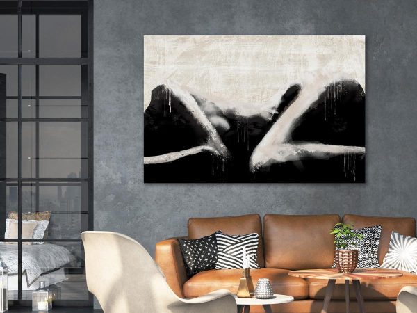 Canvas Print - Lying Beauty (1 Part) Wide