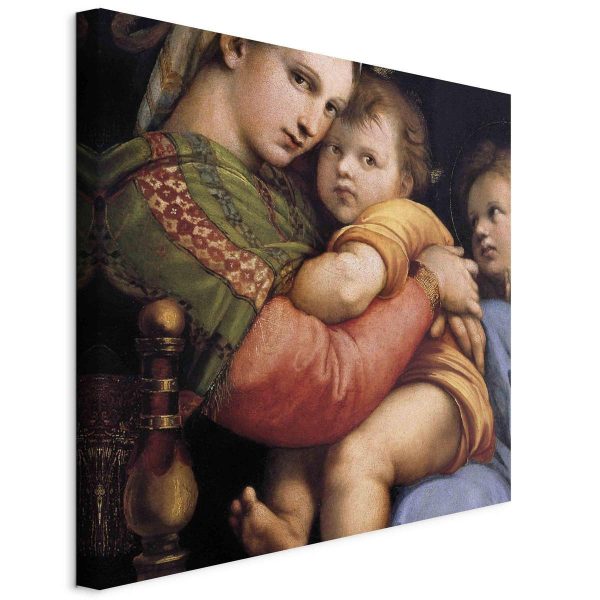 Canvas Print - Madonna on a Chair