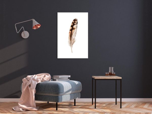 Canvas Print - Magic Feather (1 Part) Vertical - Image 2