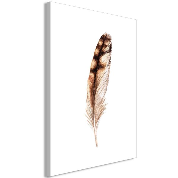 Canvas Print - Magic Feather (1 Part) Vertical