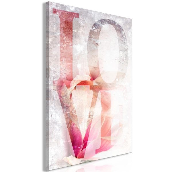 Canvas Print - Magnolia Love (1 Part) Vertical
