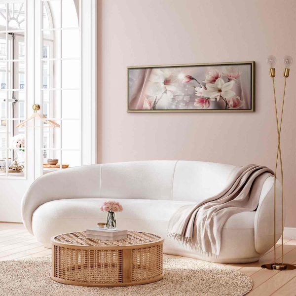 Canvas Print - Magnolia Reflection (1 Part) Narrow - Image 4