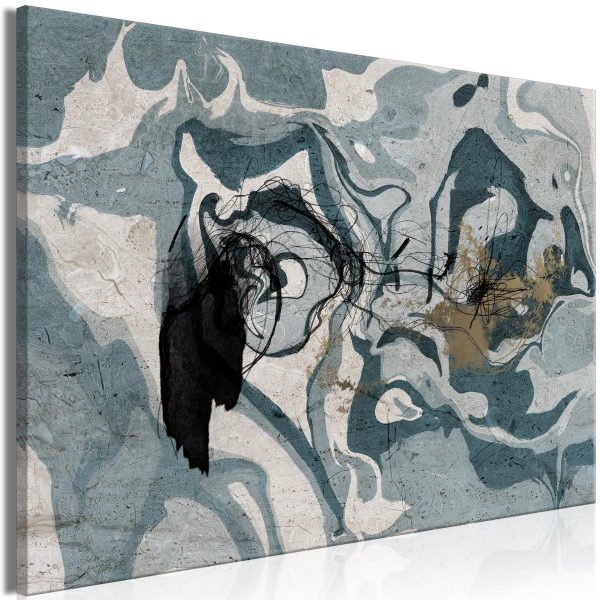 Canvas Print - Marbled Reflection (1 Part) Wide