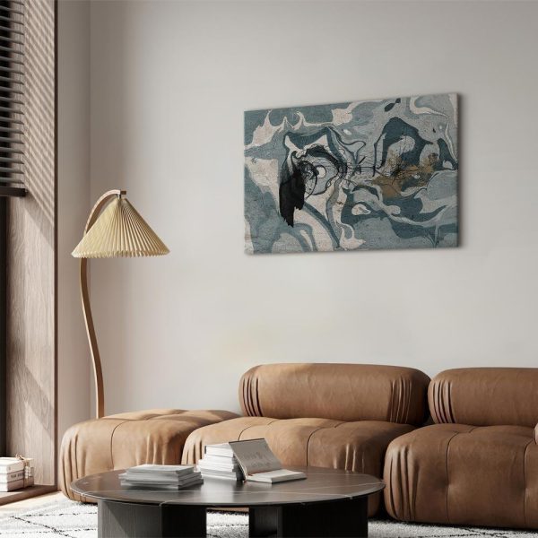Canvas Print - Marbled Reflection (1 Part) Wide