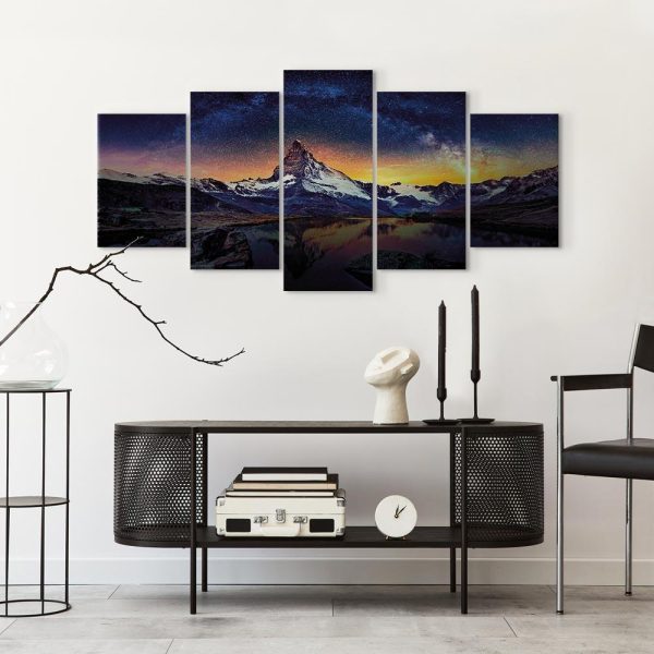 Canvas Print - Matterhorn (5 Parts) Wide - Image 3