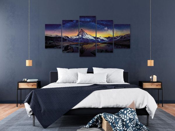 Canvas Print - Matterhorn (5 Parts) Wide - Image 4