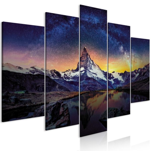 Canvas Print - Matterhorn (5 Parts) Wide - Image 2