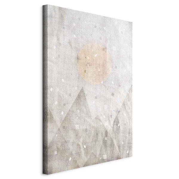 Canvas Print - May Snow (1 Part) Vertical