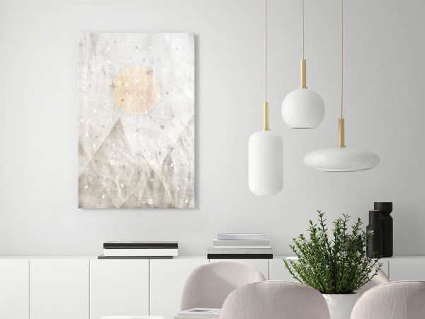 Canvas Print - May Snow (1 Part) Vertical