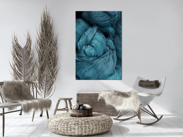 Canvas Print - Melancholic Wool (1 Part) Vertical - Image 2
