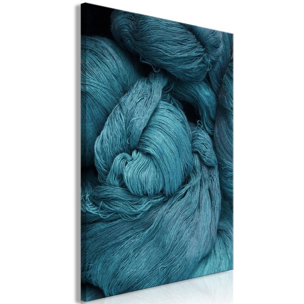Canvas Print - Melancholic Wool (1 Part) Vertical