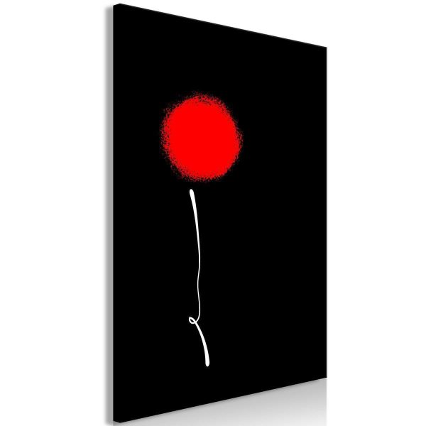 Canvas Print - Minimalist Flower (1 Part) Vertical