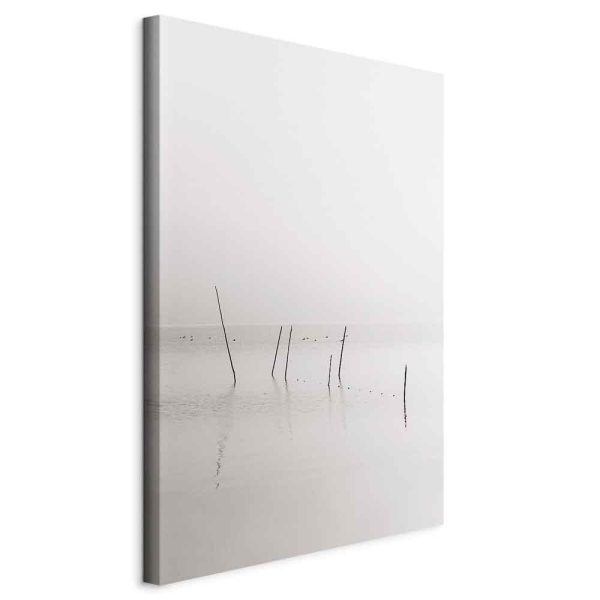 Canvas Print - Misty Trail (1 Part) Vertical