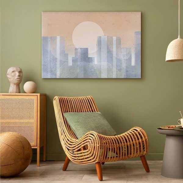 Canvas Print - Modern City (1 Part) Wide - Second Variant