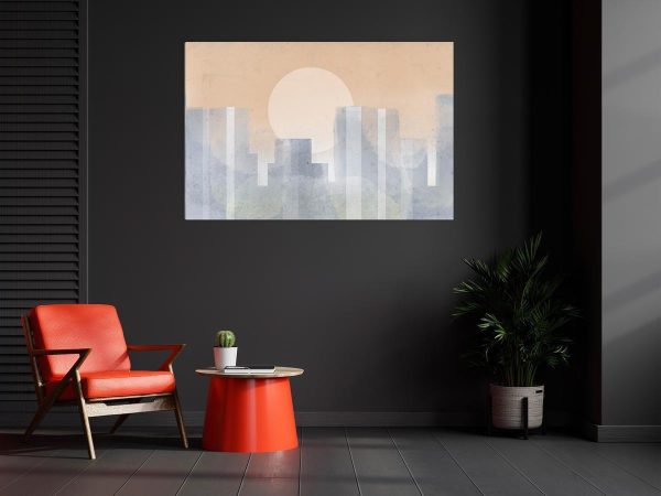 Canvas Print - Modern City (1 Part) Wide - Second Variant
