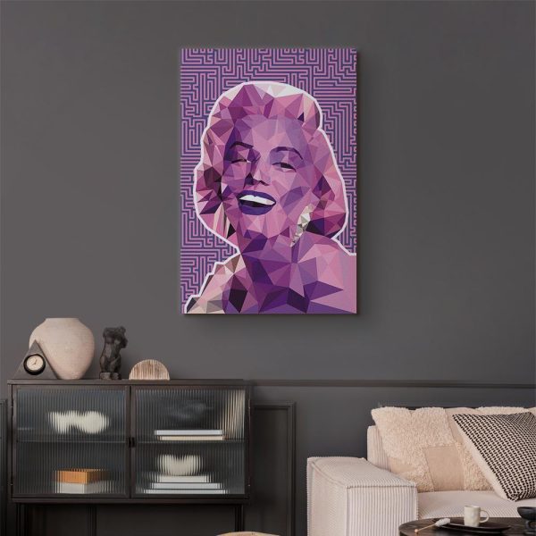 Canvas Print - Monroe (1 Part) Vertical