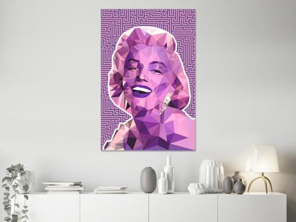 Canvas Print - Monroe (1 Part) Vertical