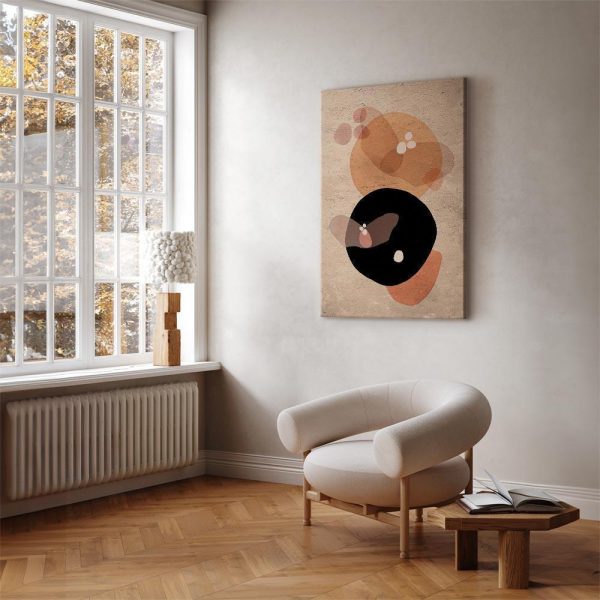 Canvas Print - Moon Butterfly (1 Part) Vertical