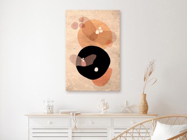 Canvas Print - Moon Butterfly (1 Part) Vertical