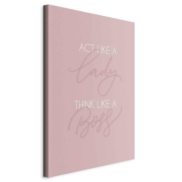 Canvas Print - Morning Message (1 Part) Vertical