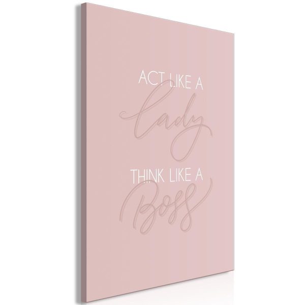 Canvas Print - Morning Message (1 Part) Vertical