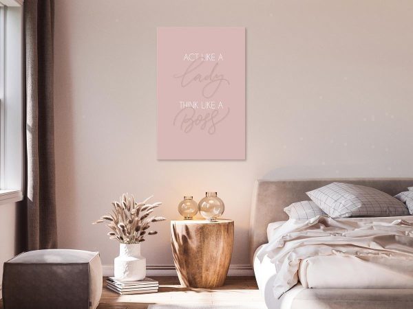 Canvas Print - Morning Message (1 Part) Vertical